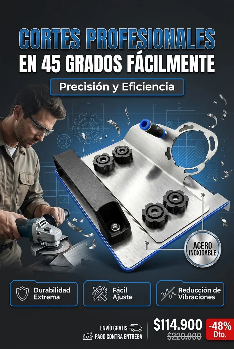 Adaptador Para Amoladora Biselador 45